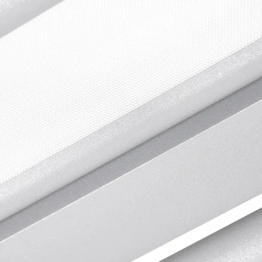 Prios Yuela LED plafondlamp, DALI, 120 cm, wit