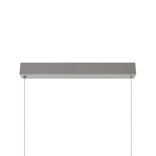 Prios Zyair LED kantoor hanglamp zilver DALI