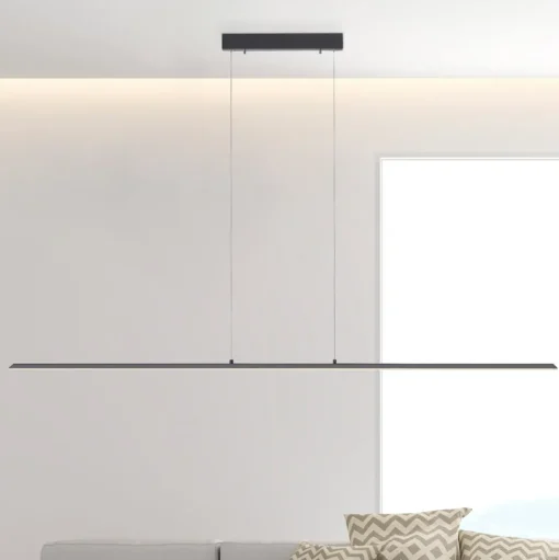PURE LED hanglamp Lite, antraciet, 160 cm, CCT, dimbaar