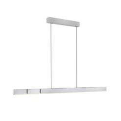 PURE LED hanglamp Moto-Rise, zilver, aluminium CCT