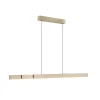PURE LED hanglamp Moto-Rise, mat messing, aluminium CCT