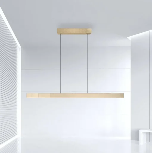 PURE LED hanglamp Moto-Rise, mat messing, aluminium CCT