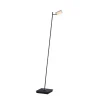 Pure Mira LED vloerlamp, afstandsbediening, zwart