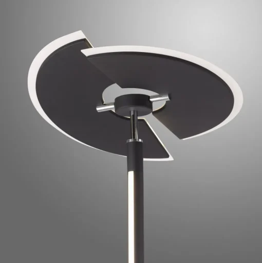 PURE Mutil LED vloerlamp, leeslamp, antraciet