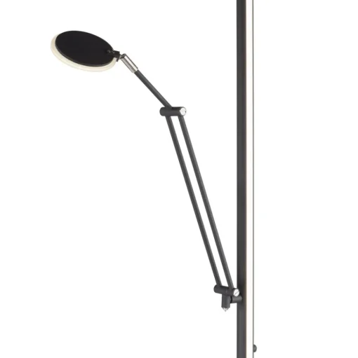 PURE Mutil LED vloerlamp, leeslamp, antraciet