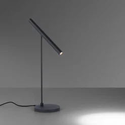 Pure Tutua LED tafellamp, sensordimmer, zwart