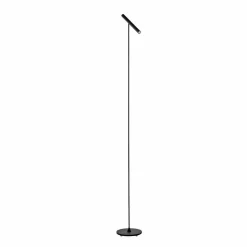 Pure Tutua LED vloerlamp, sensordimmer, zwart