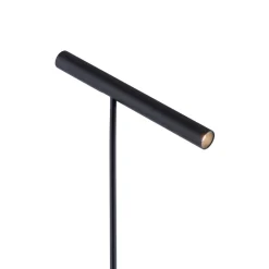 Pure Tutua LED vloerlamp, sensordimmer, zwart