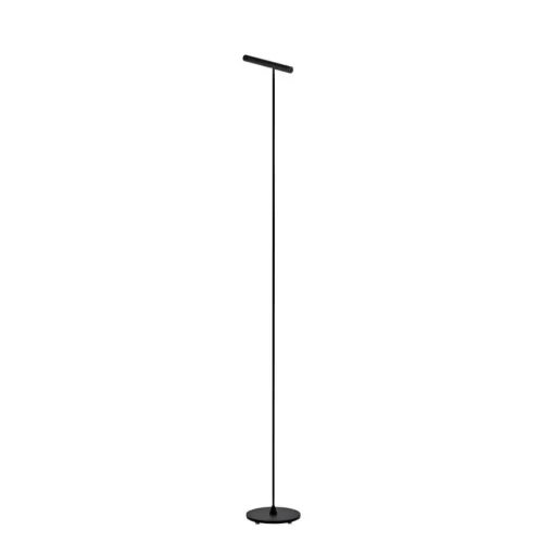 Pure Tutua LED vloerlamp, sensordimmer, zwart