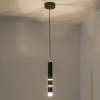 PURE Vega LED hanglamp, een cilinder, zwart