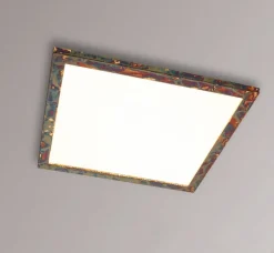 Quitani Aurinor LED paneel, goudkleurig, 68 cm