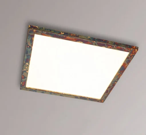 Quitani Aurinor LED paneel, goudkleurig, 68 cm