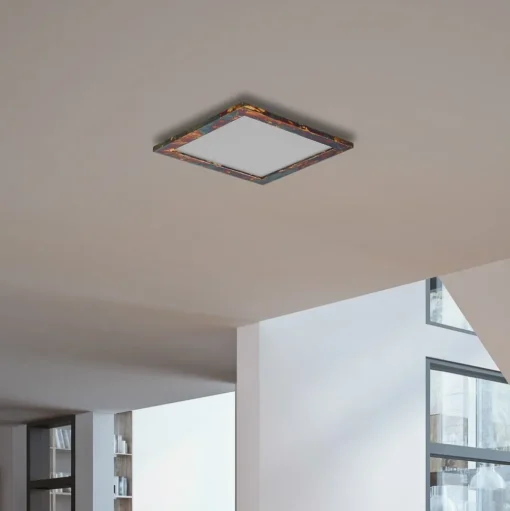 Quitani Aurinor LED paneel, goudkleurig, 45 cm