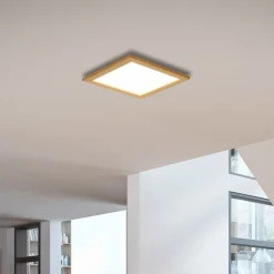 Quitani Aurinor LED paneel, eiken naturel, 45 cm