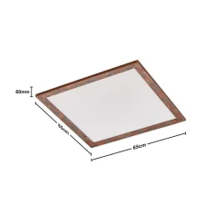 Quitani Aurinor LED paneel, koper, 68 cm
