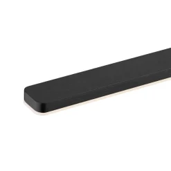 Quitani LED hanglamp Margita, lengte 148 cm, zwart