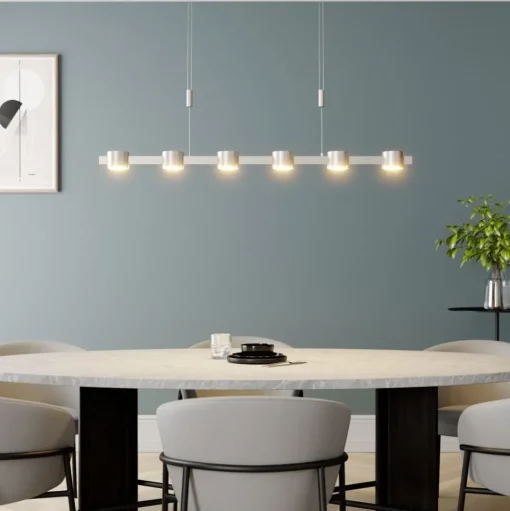 Quitani LED hanglamp Niro, in hoogte verstelbaar, dimbaar
