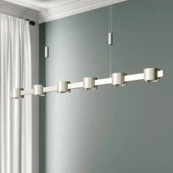 Quitani LED hanglamp Niro, in hoogte verstelbaar, dimbaar