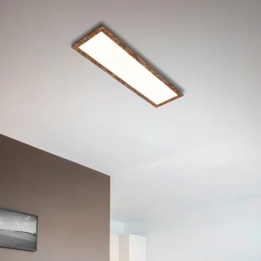 Quitani LED paneel Aurinor, koper, 125 cm
