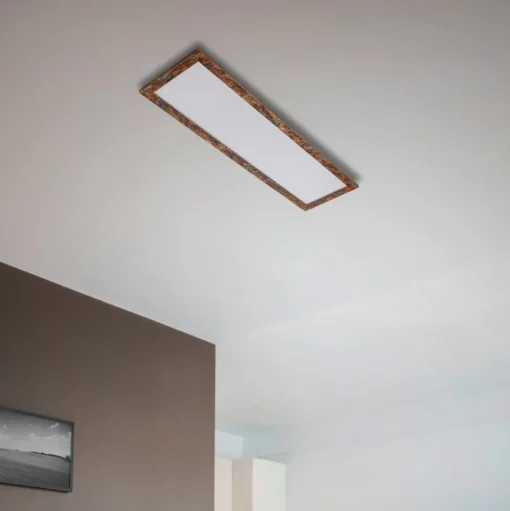 Quitani LED paneel Aurinor, koper, 125 cm