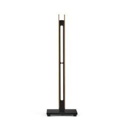 Quitani Persida LED tafellamp, hoogte 50 cm, eiken, 2.700 K