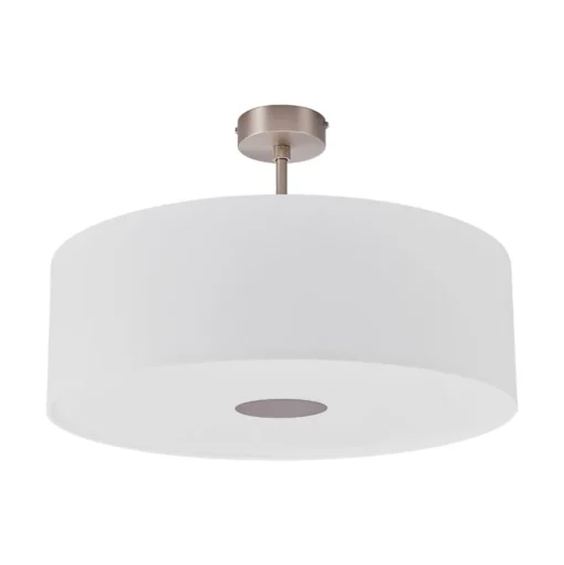 Quitani plafondlamp Gala, Ø 50 cm, chintz wit