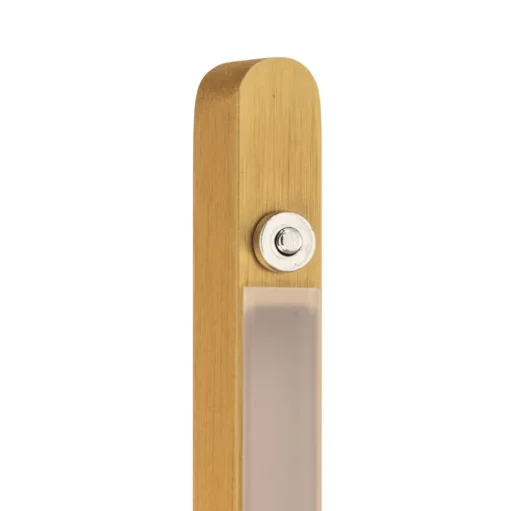 Quitani Talon LED wandlamp mat messing geanodiseerd