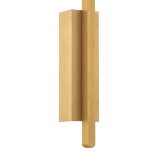 Quitani Talon LED wandlamp mat messing geanodiseerd