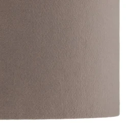 Quitani vloerlamp Arim, beuken, grijs vilt, driepoot