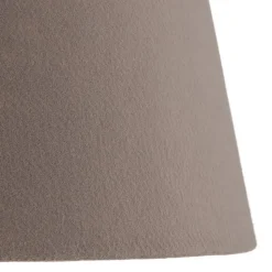 Quitani vloerlamp Reba, driepoot, grijs vilt