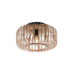 Racoon plafondlamp van hout, dikke stutten, Ø 42cm