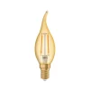 Radium LED Essence sfeer E14 2,5W windstoot goud