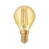 Radium LED Essence sfeer E14 2,5W druppel goud