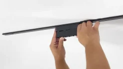 Railsysteem 48V Lumaro, 3 LED-strips, zwart, CCT