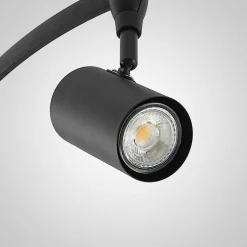 Railsystem Delila, zwart, flexibel gebruik