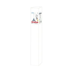 Rath LED lichtzuil, hybride, IP54, 60 W