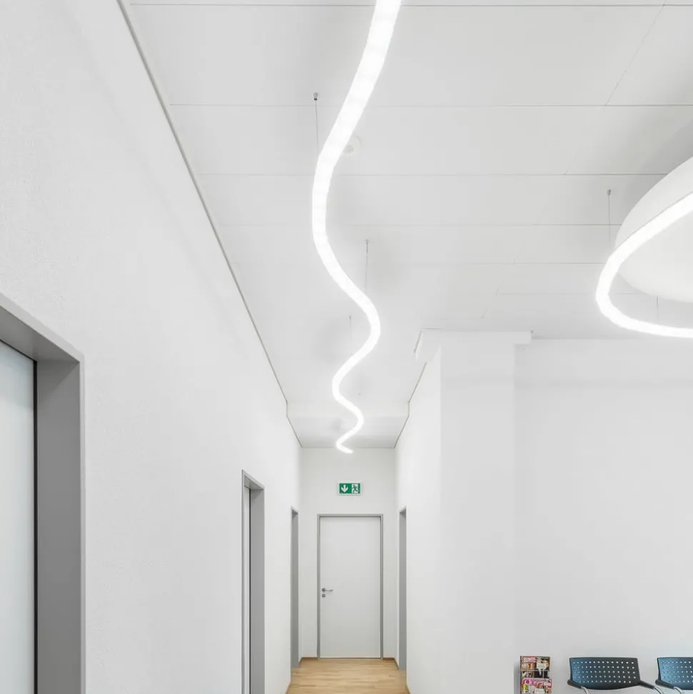 Regent Wiggle lichtband DALI 300cm 96W 3.000K