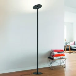Regina LED vloerlamp, zwart, CCT, dimbaar, hoogte 180 cm