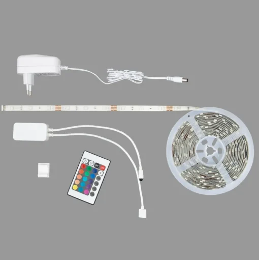RGB LED strip WiFi, 500cm, met afstandsbediening