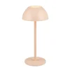 Ricardo LED tafellamp, zand, hoogte 30 cm, kunststof