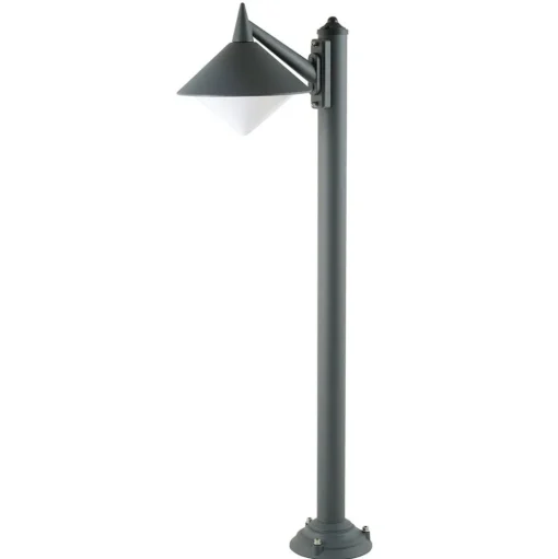 Robuuste tuinpadverlichting Liara zeewaterbestendig grafiet