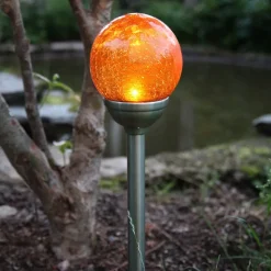 Roma - Grondspies met amberkleurige led
