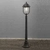 Romantische padlamp PARMA, zwart