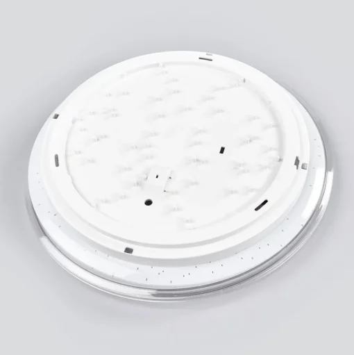 Ronde LED plafondlamp Shogun met glinsterlook