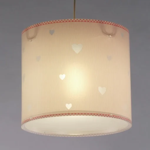 Roze hanglamp voor de kinderkamer Zoete dromen