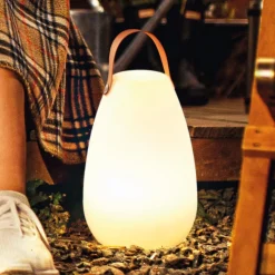 Ruby LED tafellamp met RGB kleurverandering, Ø 18 cm