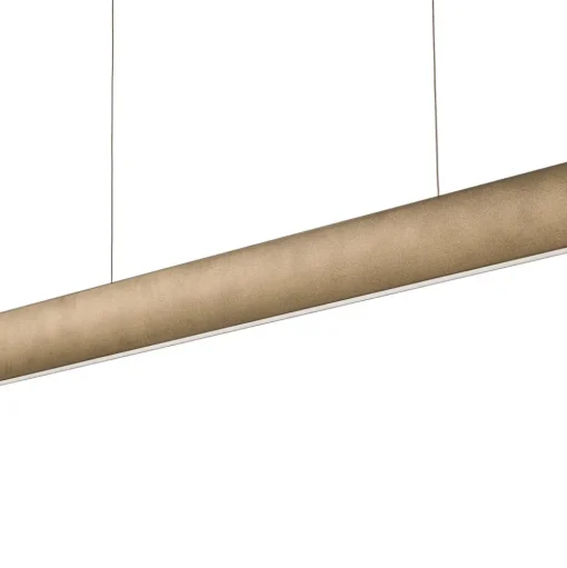 Runa LED hanglamp, brons, lengte 152 cm