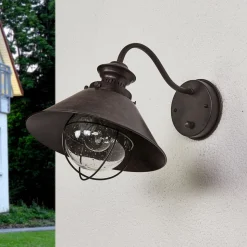 Rustieke outdoor wandlamp Nautica