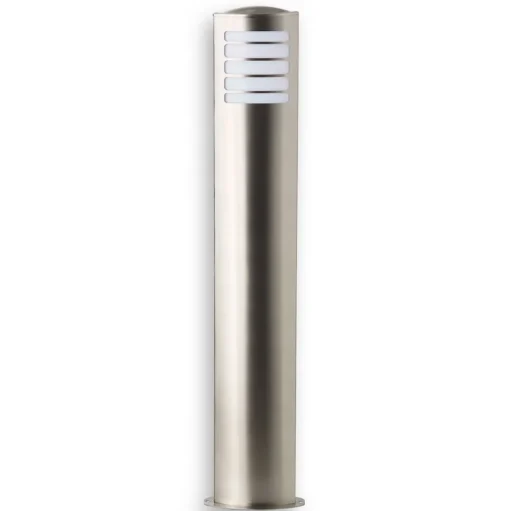 Rvs tuinpadverlichting Todd voor spaarlamp