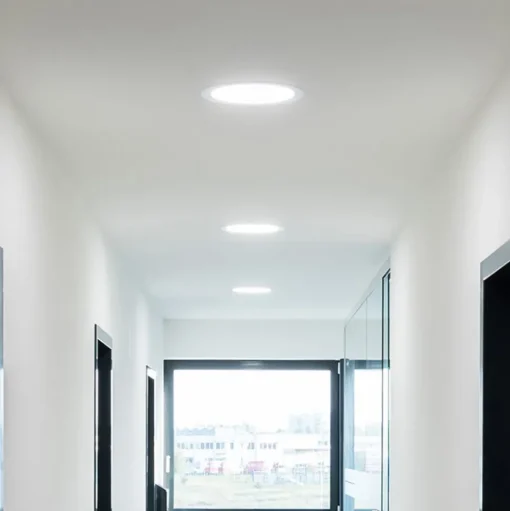 RZB HB 801 LED inbouwdownlight IP54 Ø22,5cm 20W